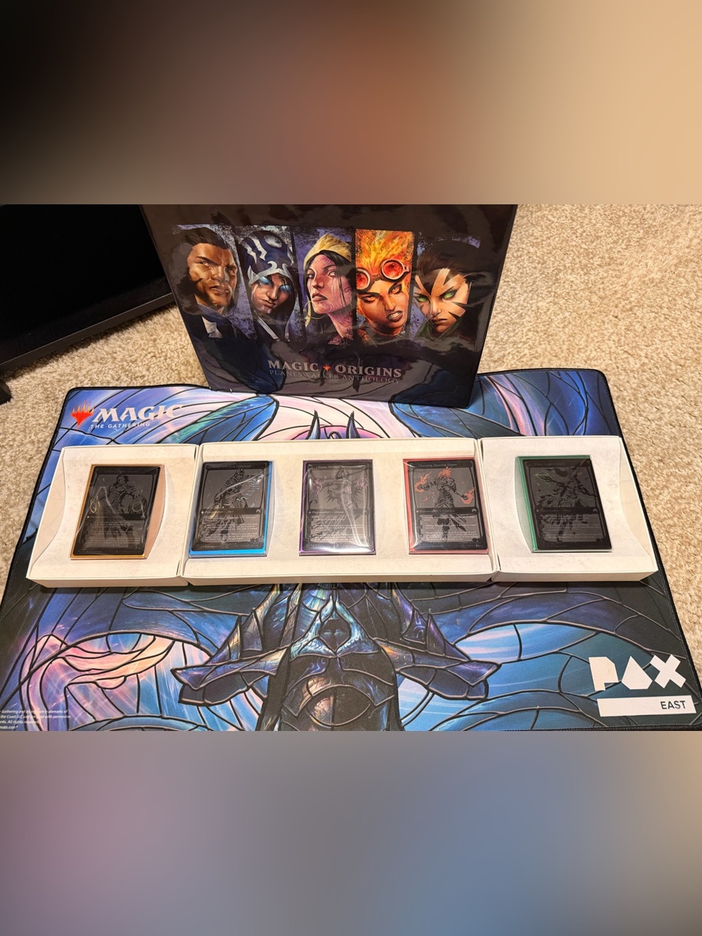 MTG SDCC 2015 Magic Origins Black Planeswalkers + Anthology Complete Set